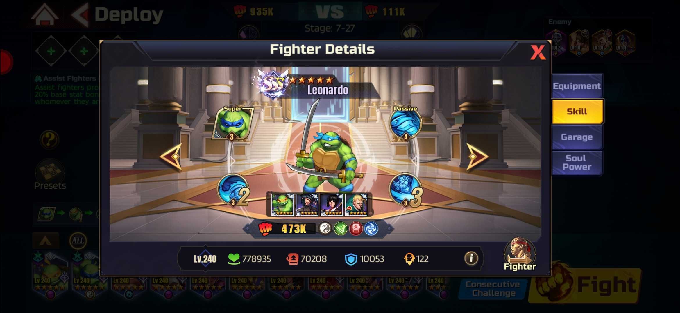 TMNT пересекается с Street Fighter: Duel