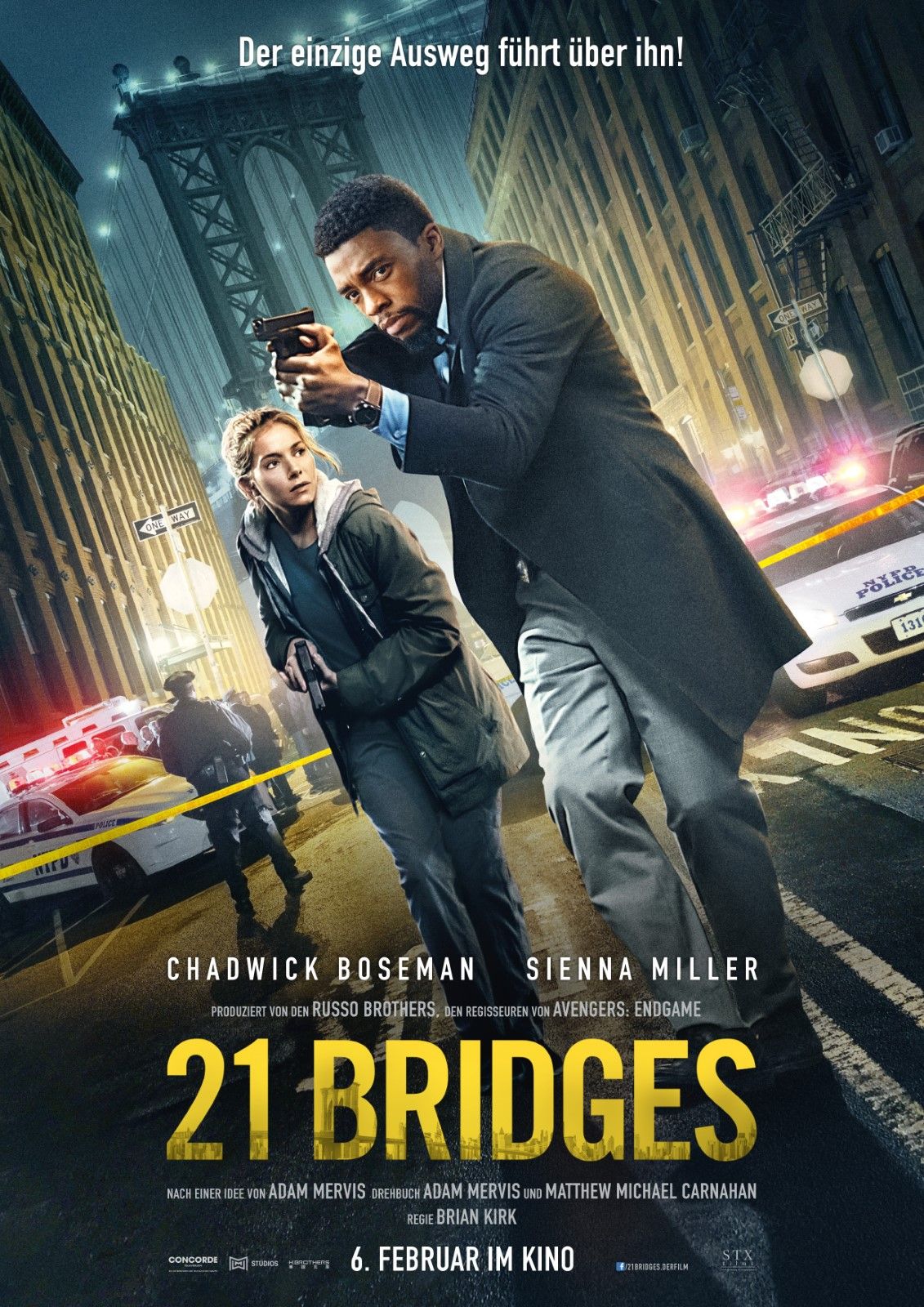 21 Bridges Film Poster
