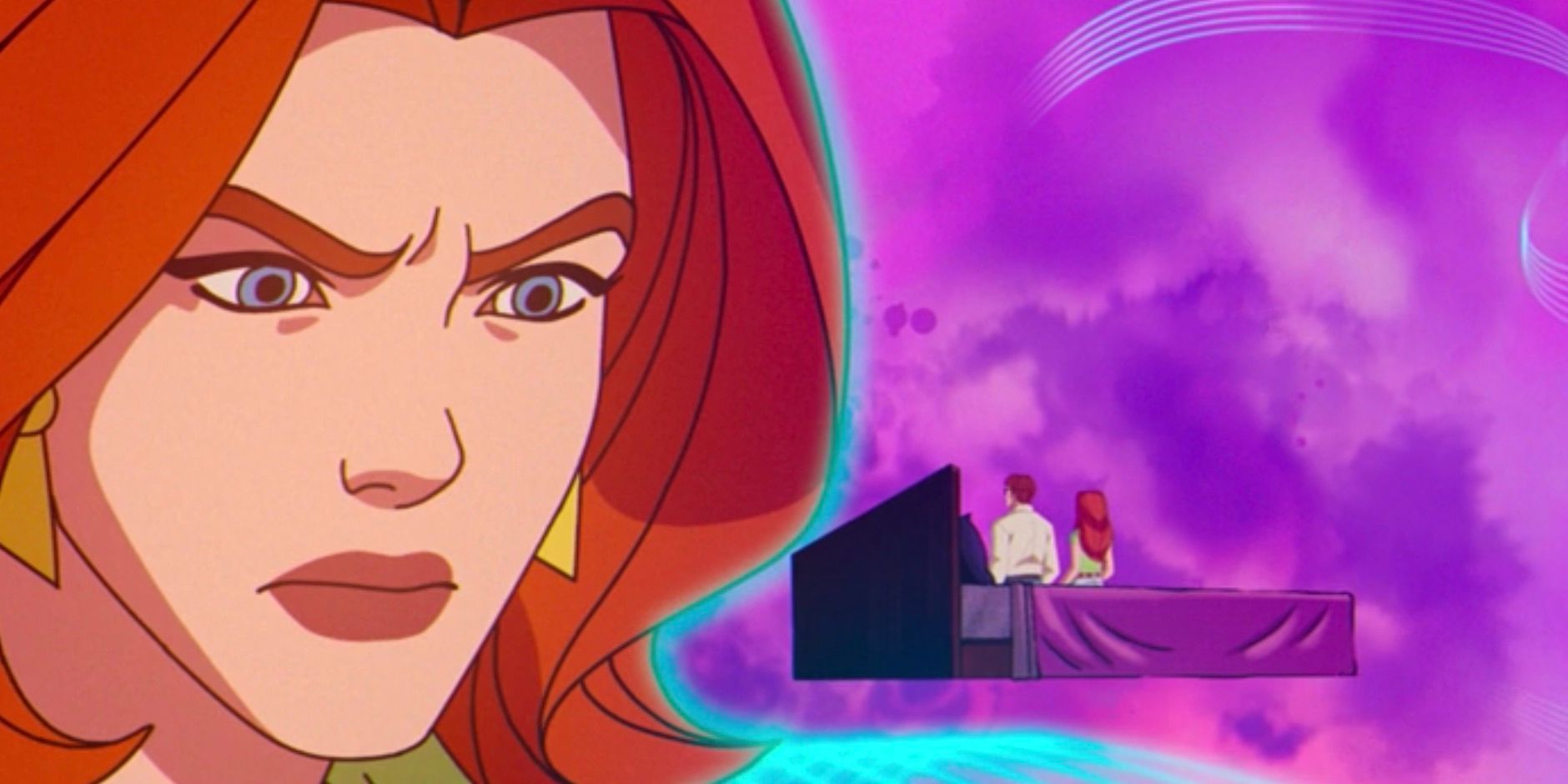 Jean Grey catches Cyclops with Madelyne Pryor in X-Men '97