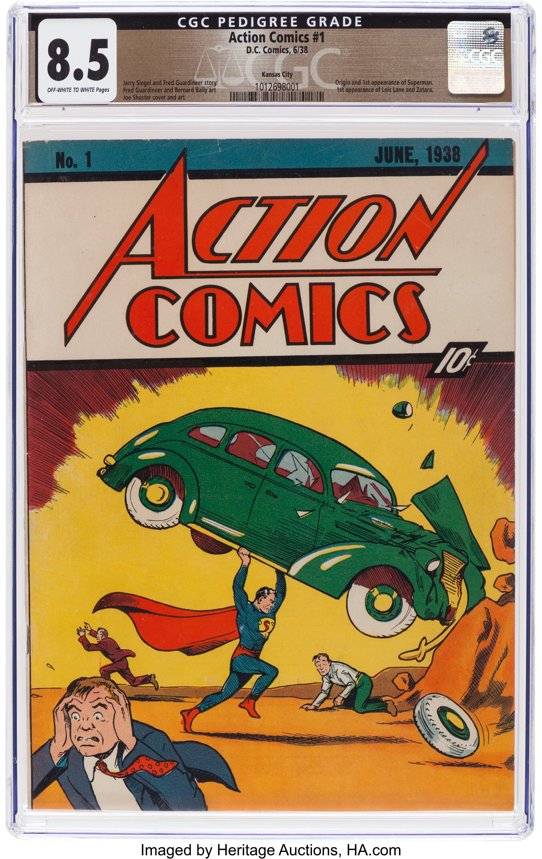 The graded copy of Action #1
