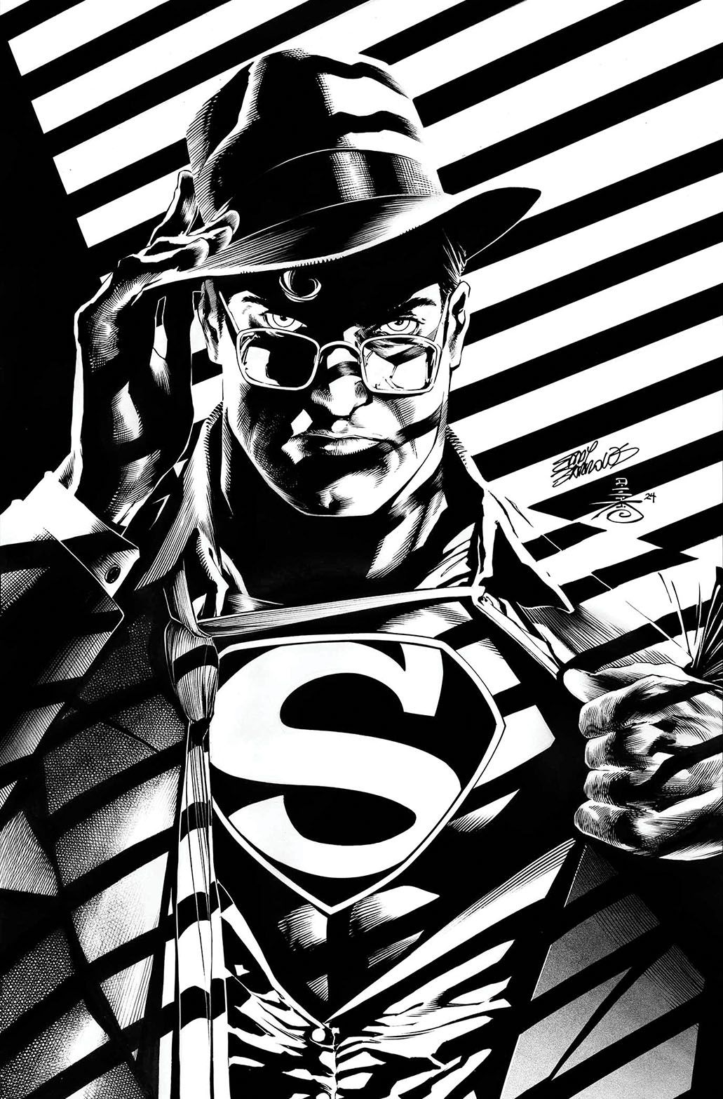 Супермен приветствует звездную команду DC