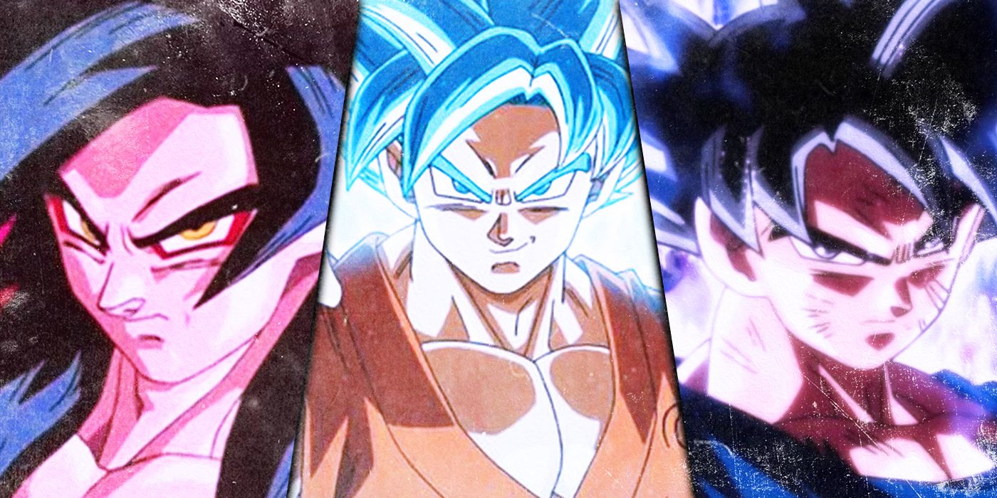 Goku from Dragon Ball GT and Dragon Ball Super