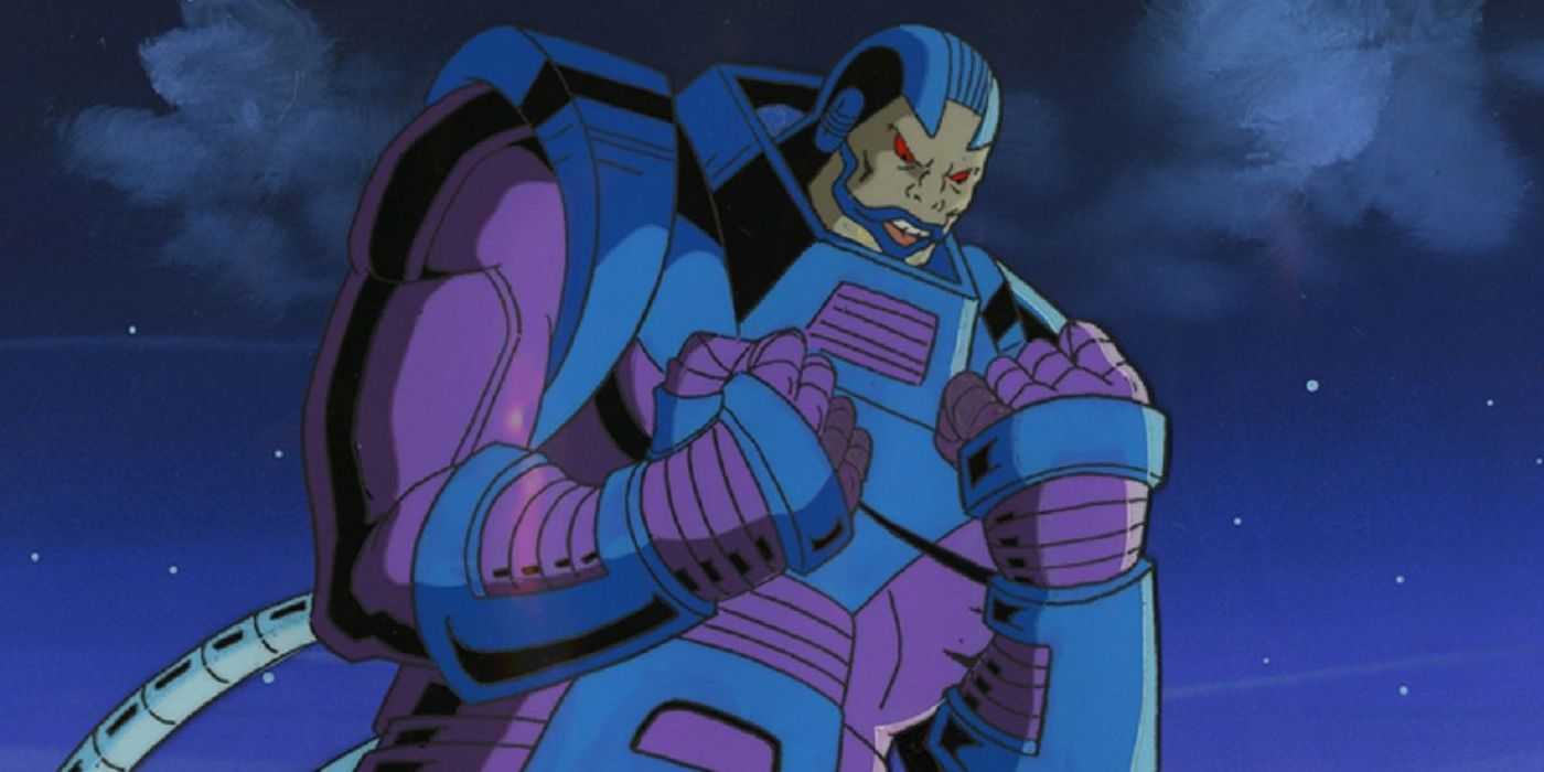Apocalypse with his fists up in X-Men The Animated Series
