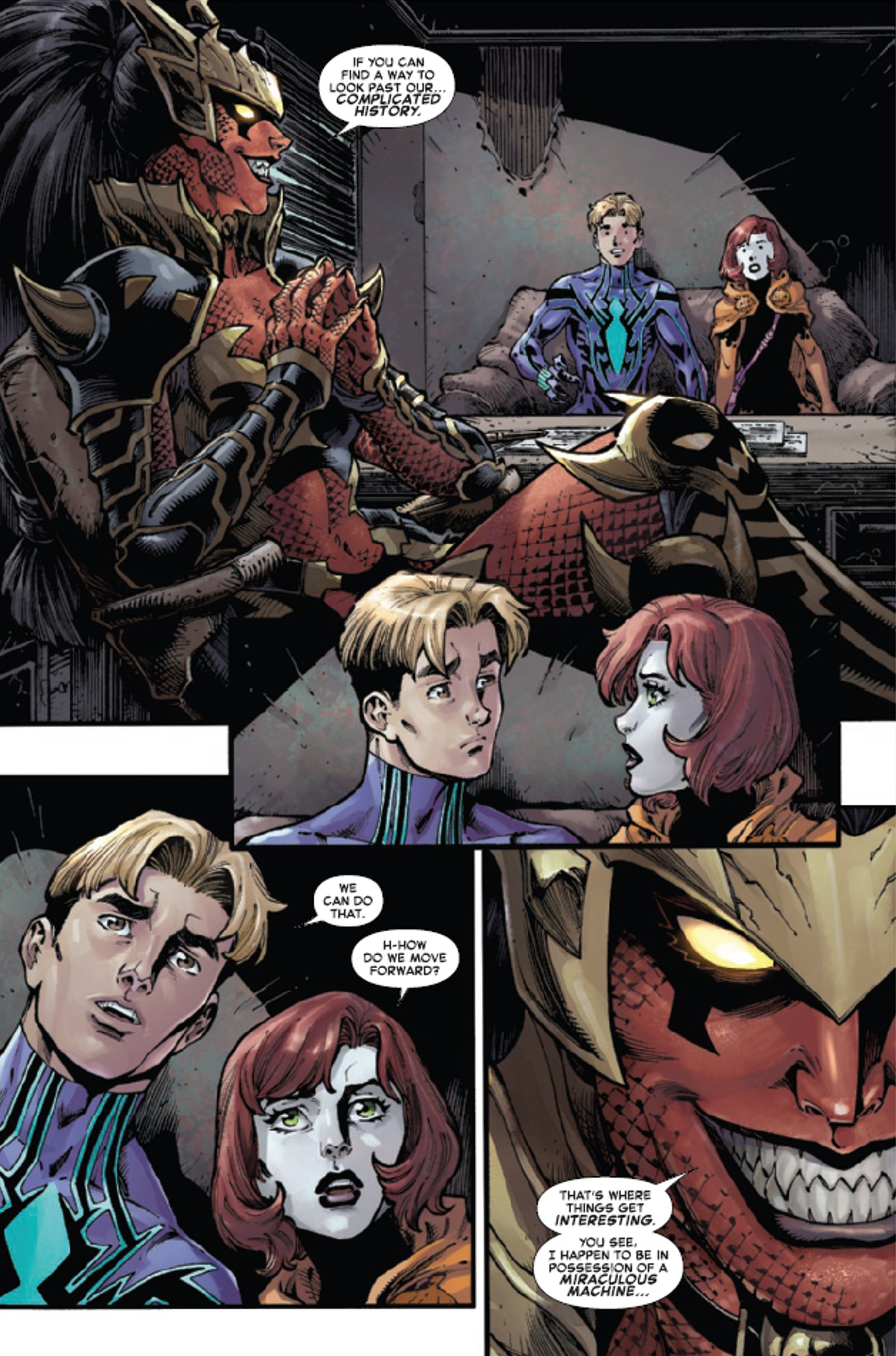 Marvel раскрывает шокирующую правду о нескольких злодеях Человека-паука