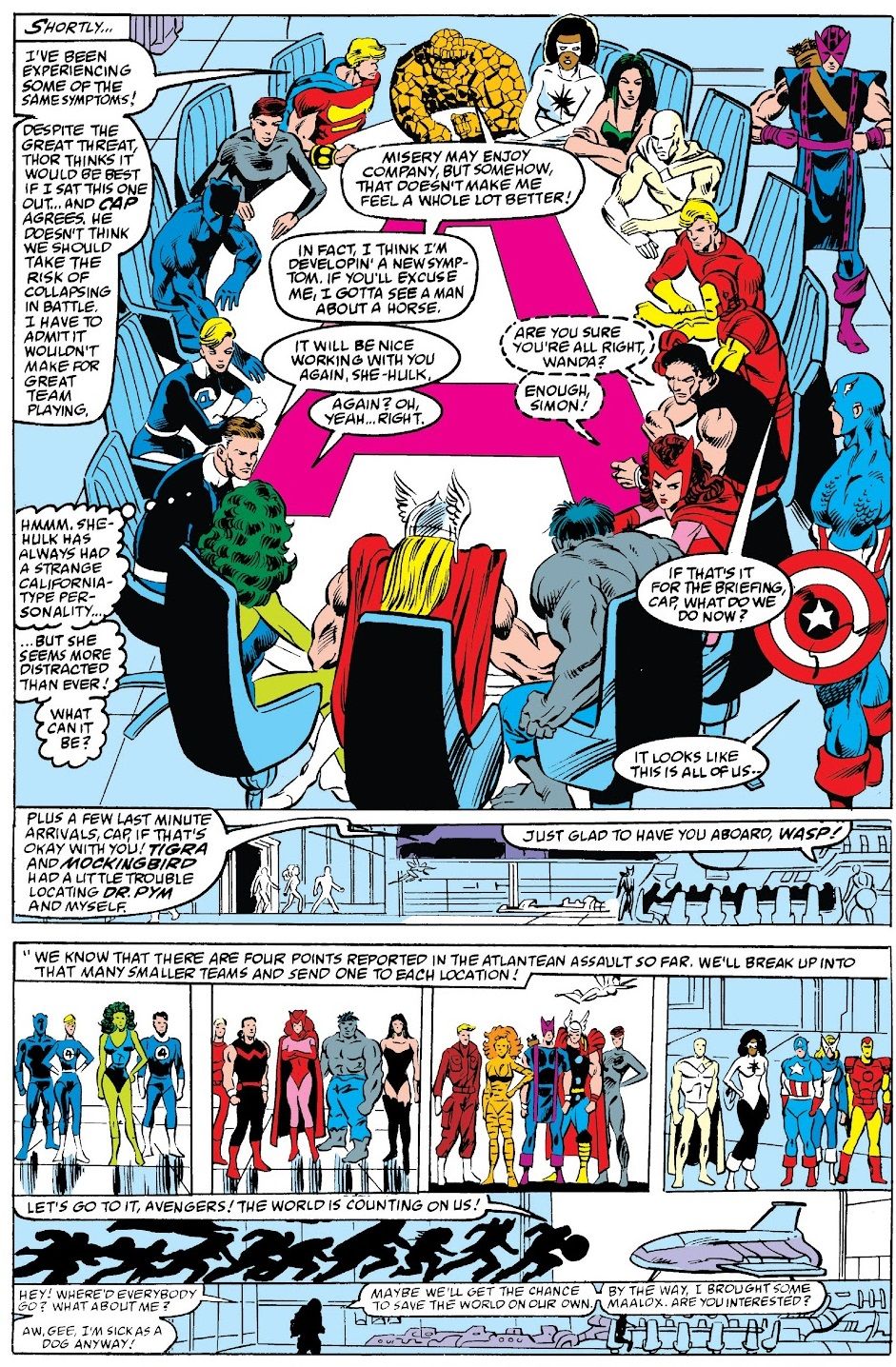 Avengers split up into different teams