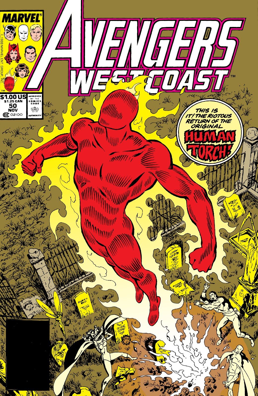 Human Torch returns
