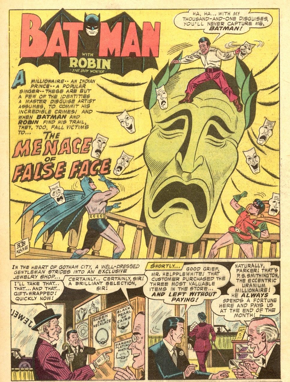 Был ли телевизионный злодей Бэтмена, Фальшивое лицо, изначально должен был быть Глиноликим?