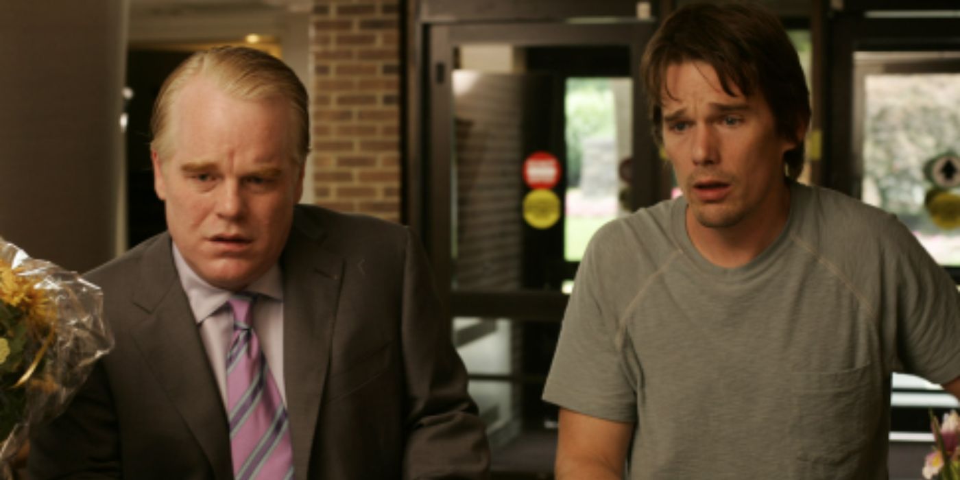 Philip Seymour Hoffman and Ethan Hawke in Before The Devil Knows You're Dead
