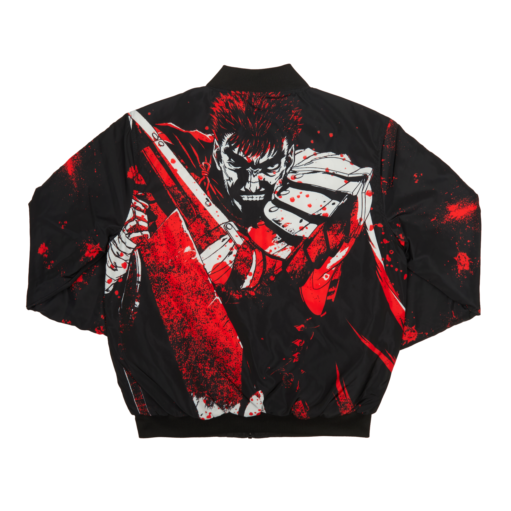 Berserk Gets Officially Licensed Brand of Sacrifice Reversible Bomber Jacket Release