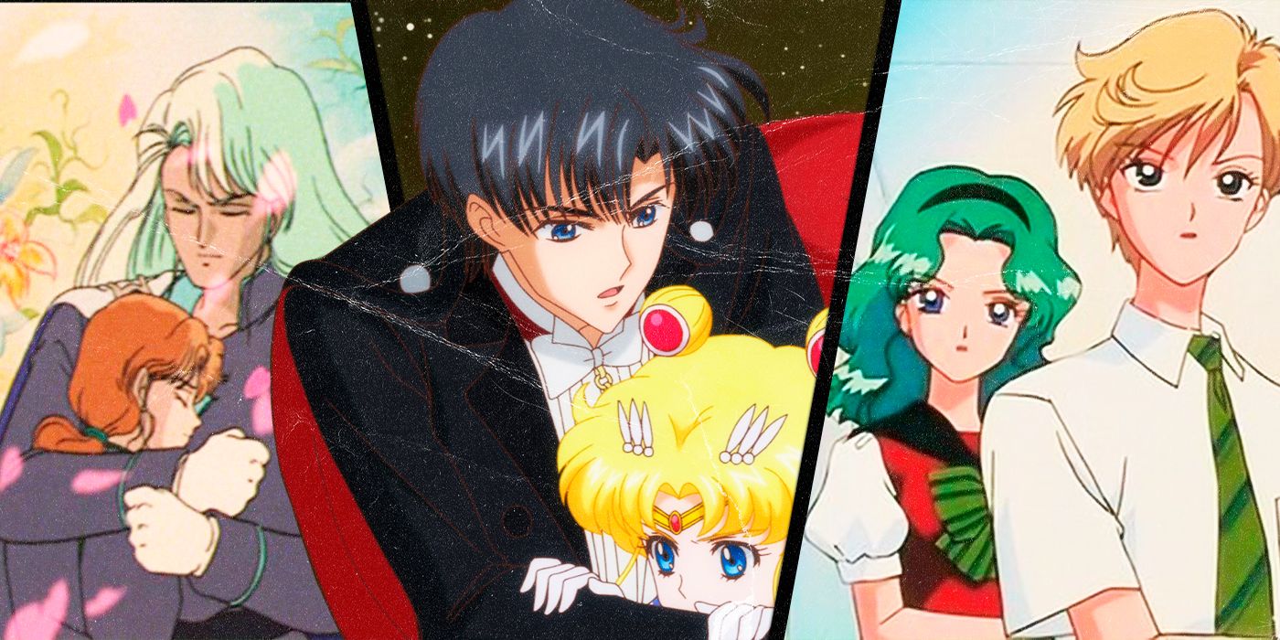Kunzite & Zoisite, Haruka & Michiru, with Sailor Moon and Tuxedo Mask