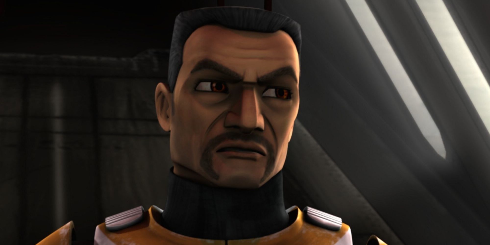Boil looks to the side in Star Wars The Clone Wars