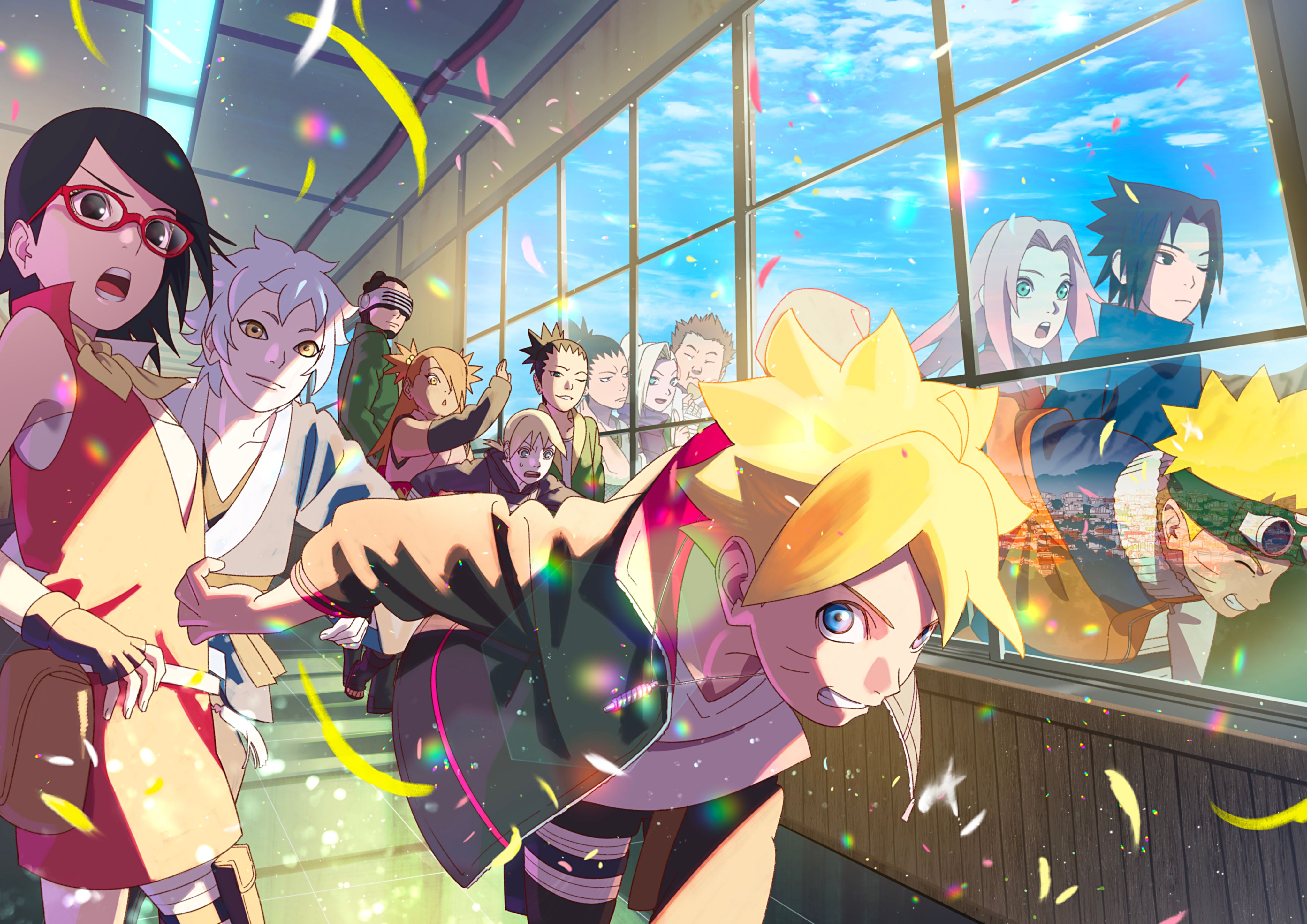 Naruto Gets New Official Artwork of the Original Team 7 to Boruto's ...