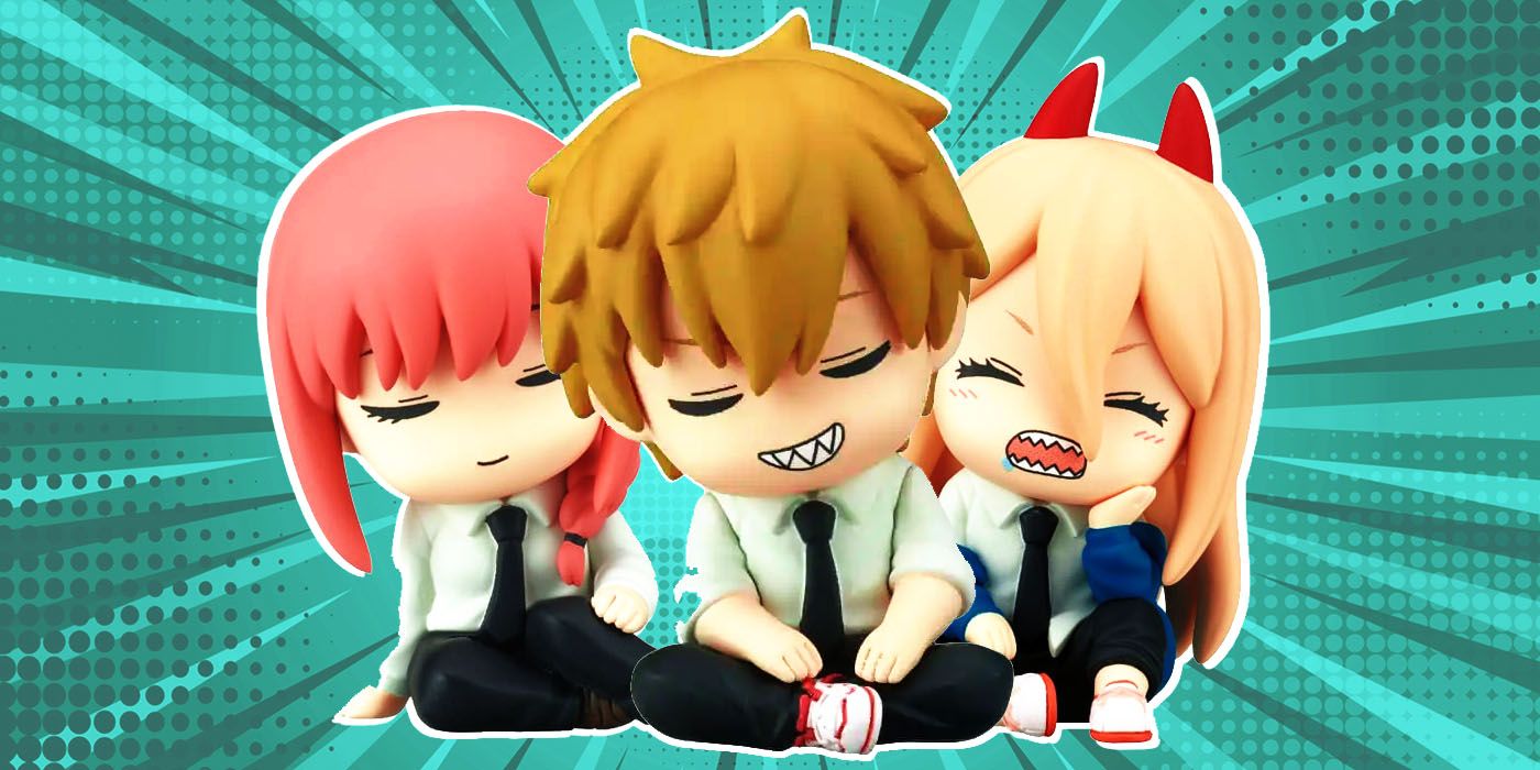 Chainsaw Man's Denji, Power, Makima & Aki Released as Sleepy Mini-Figures