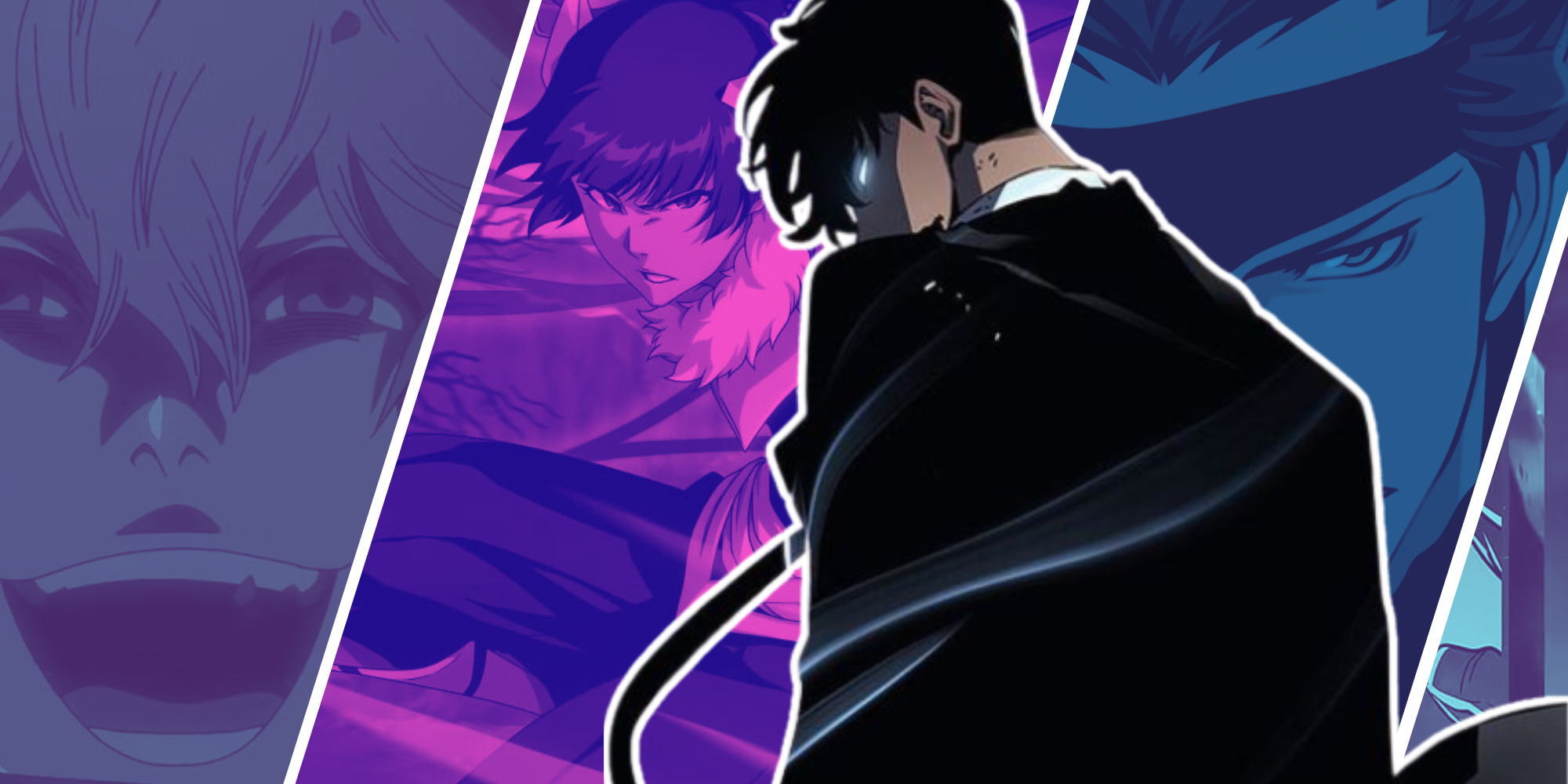Custom Image of Gremmy, Sui-Feng, Jin-woo, and Aizen