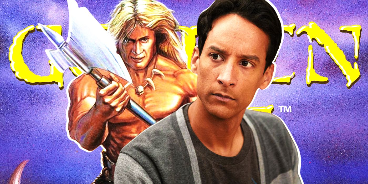 Danny Pudi and Golden Axe