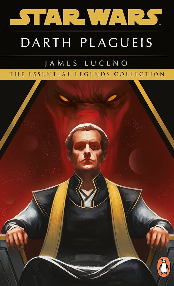 Capa de Darth Plagueis de James Luceno mostra Darth Plagueis.