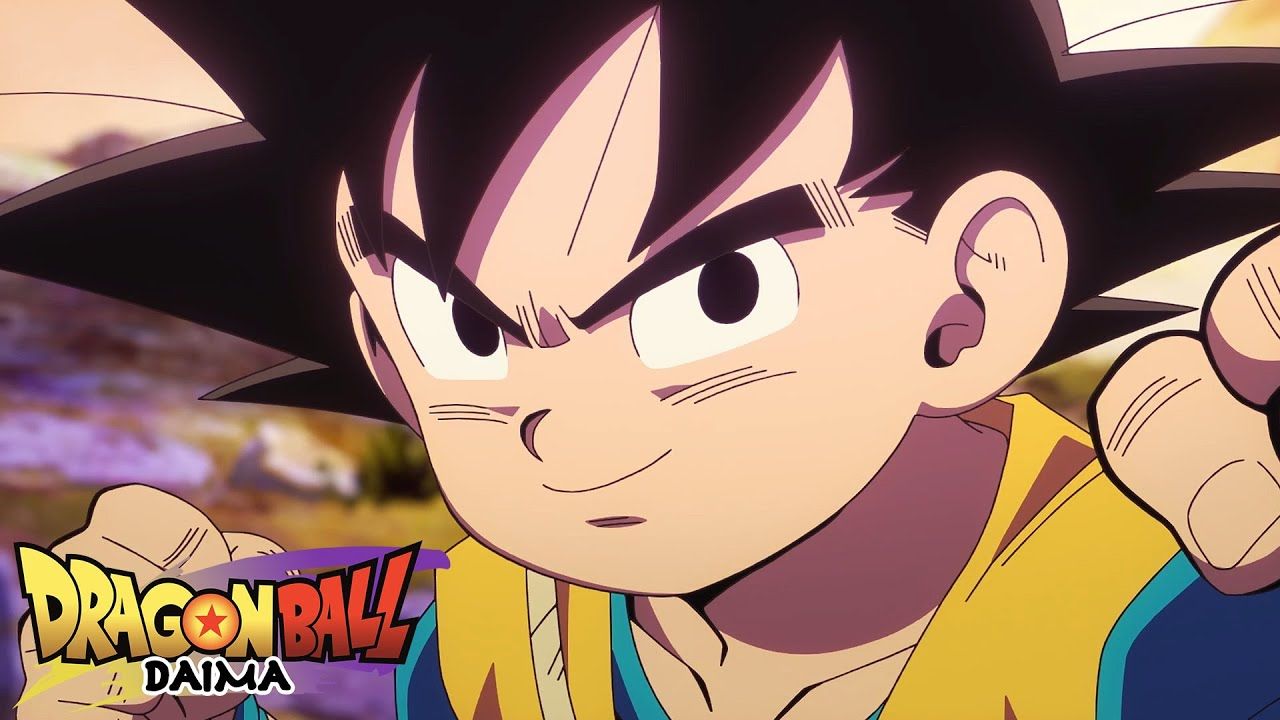 Kid Goku sonriendo en Dragon Ball Daima