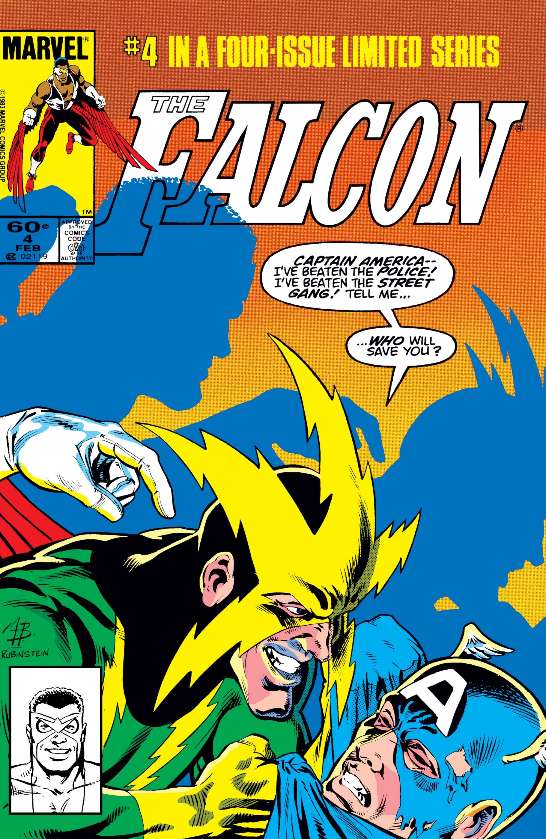 The cover of Falcon #4