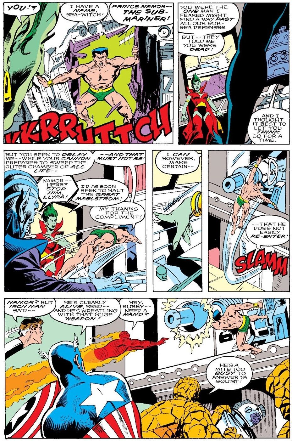 Namor is revealed to be alive