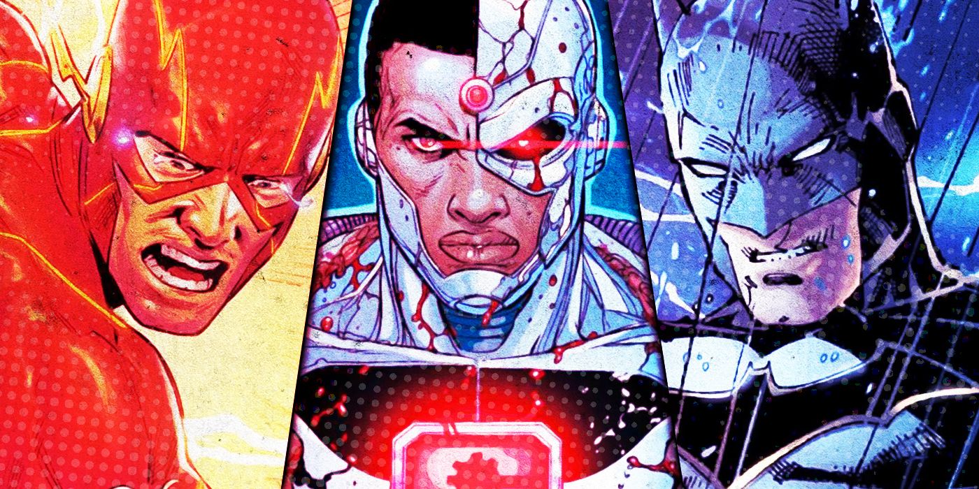 DC's The Flash, Cyborg and Batman