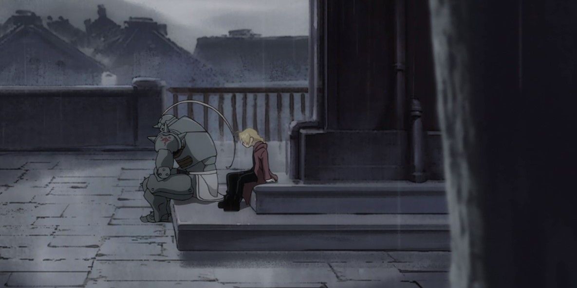 Элрики встречают себе равных в Fullmetal Alchemist: Brotherhood Episode 5