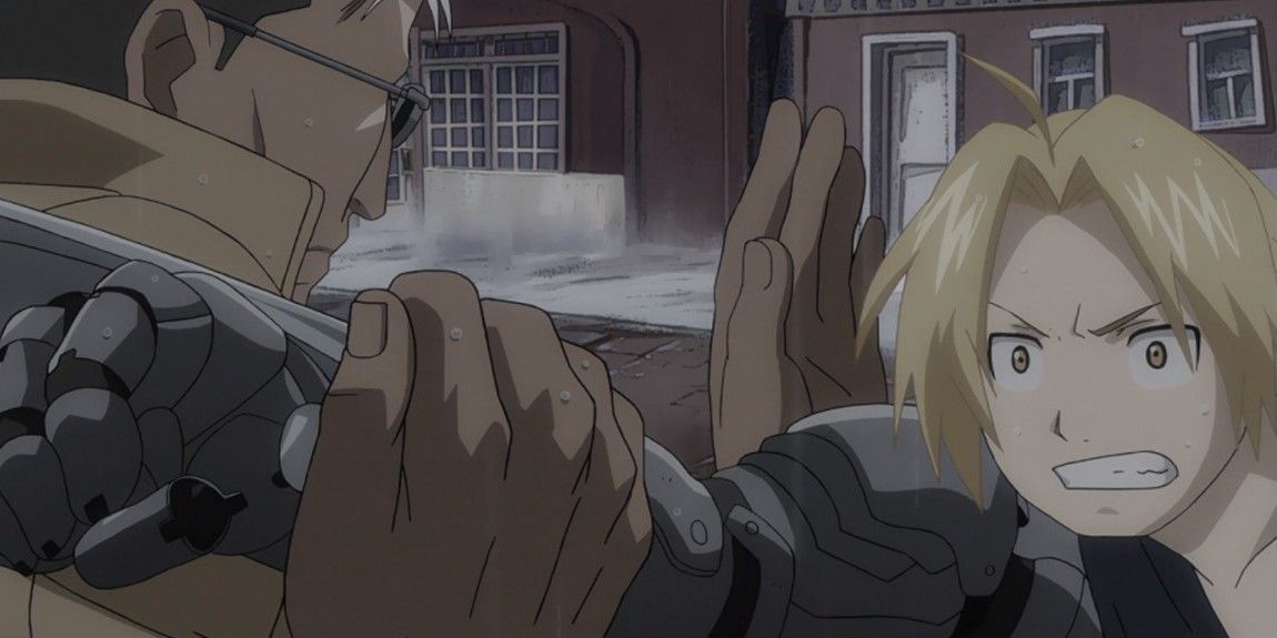 Элрики встречают себе равных в Fullmetal Alchemist: Brotherhood Episode 5