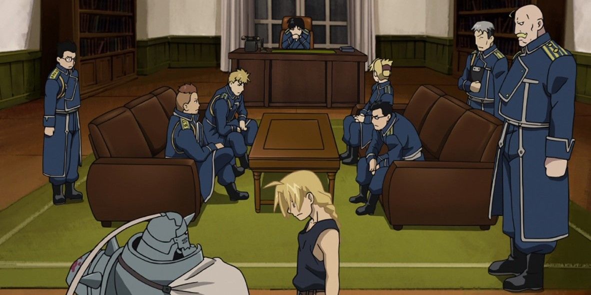 Элрики встречают себе равных в Fullmetal Alchemist: Brotherhood Episode 5