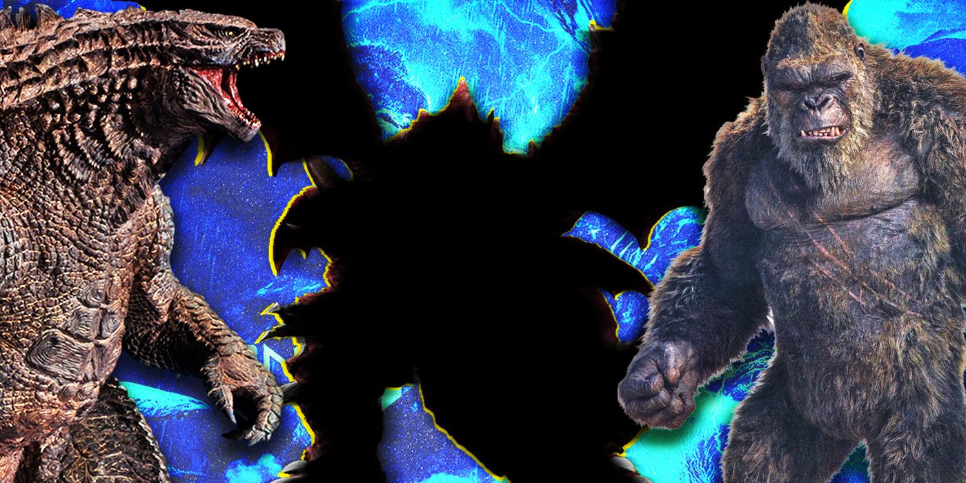 Godzilla, Kong, and Destoroyah's Silhoutte
