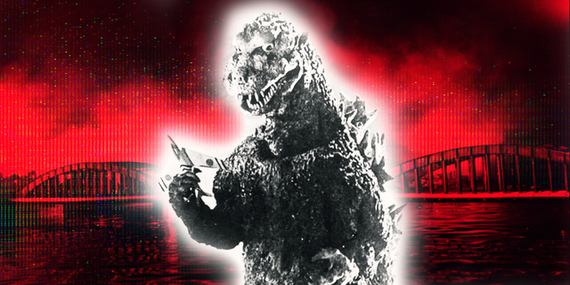 Godzilla raids Tokyo in the 1954 classic film