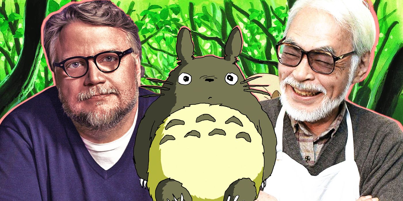 Guillermo Del Toro, Totoro, and Hayao Miyazaki