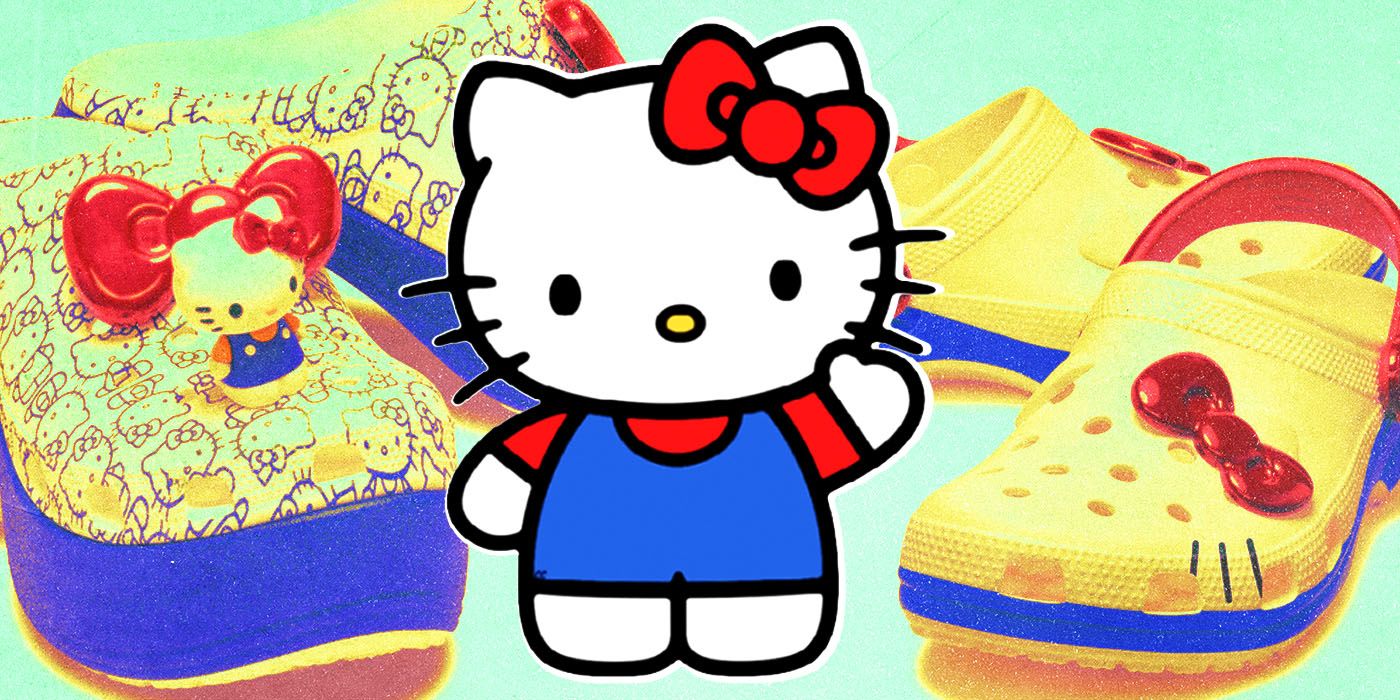 Sanrio's Hello Kitty and Crocs footwear collaboration for 50th anniversary