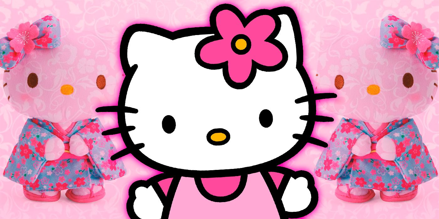 Hello Kitty от Sanrio официально представляет плюшевую игрушку-кимоно весной