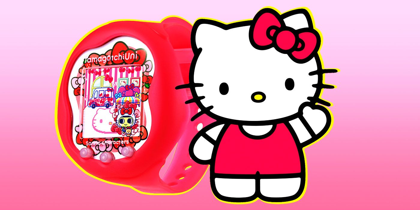 Sanrio's new Hello Kitty Tamagotchi model by Bandai