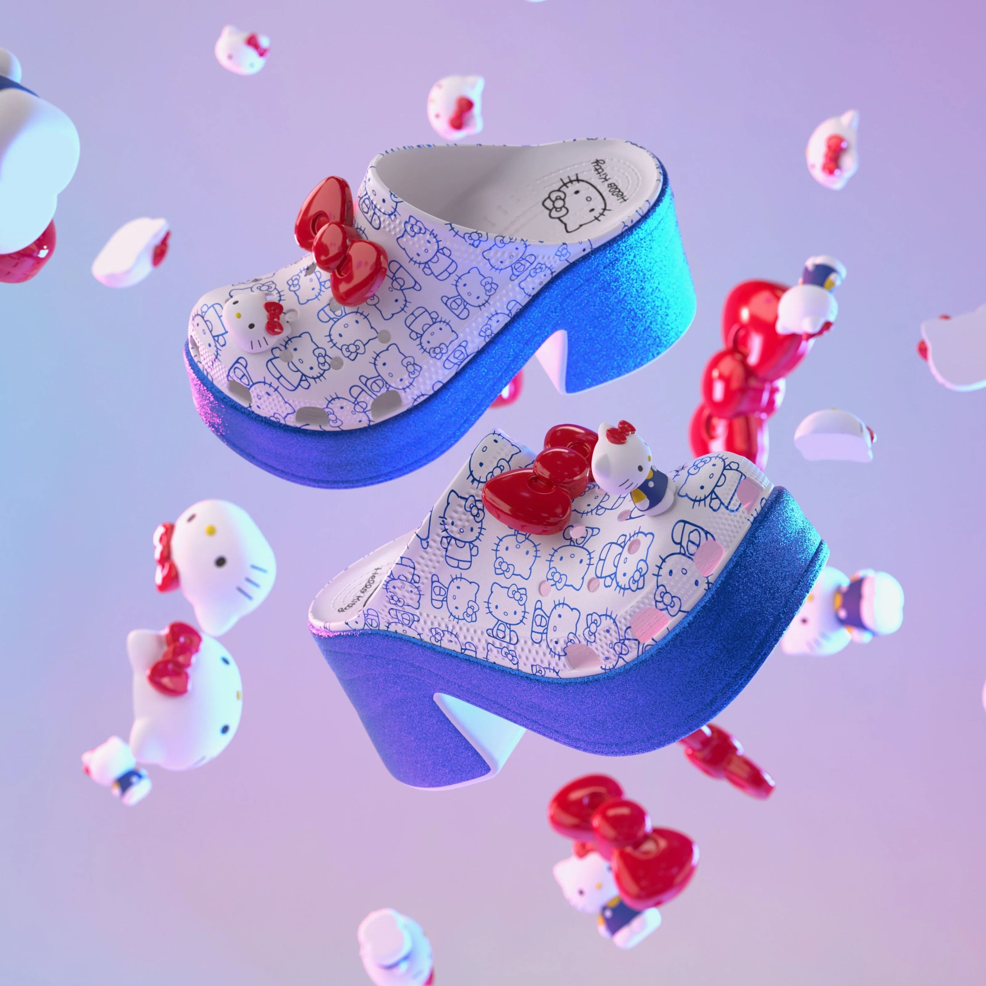 Sanrio's Hello Kitty Releases Special Anniversary Crocs for Kids and Adults