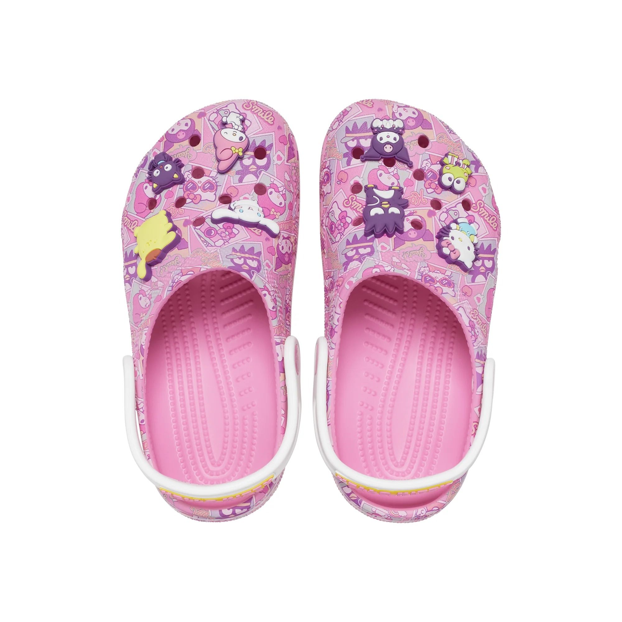 Компания Sanrio Hello Kitty выпускает специальные юбилейные кроксы для детей и взрослых