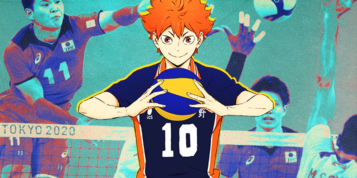 Hinata Holding Volleyball and Japan Volleyball Team