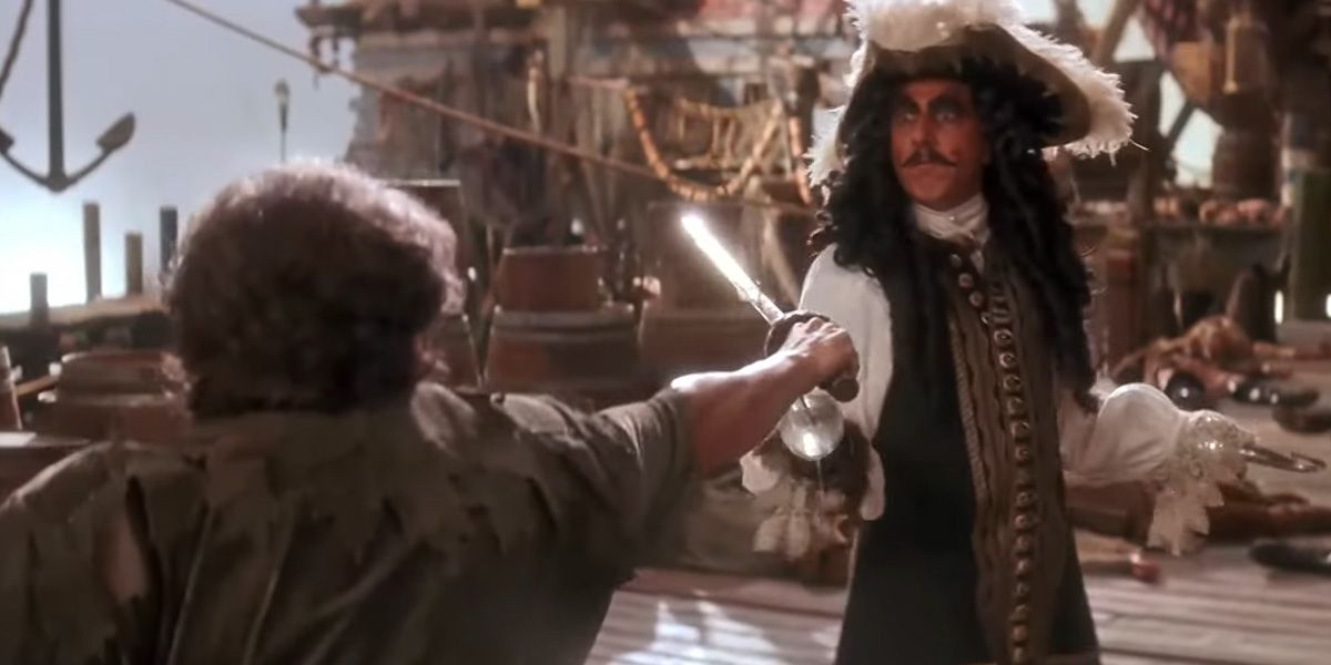 Hook Duel estrelado por Robin Williams e Dustin Hoffman