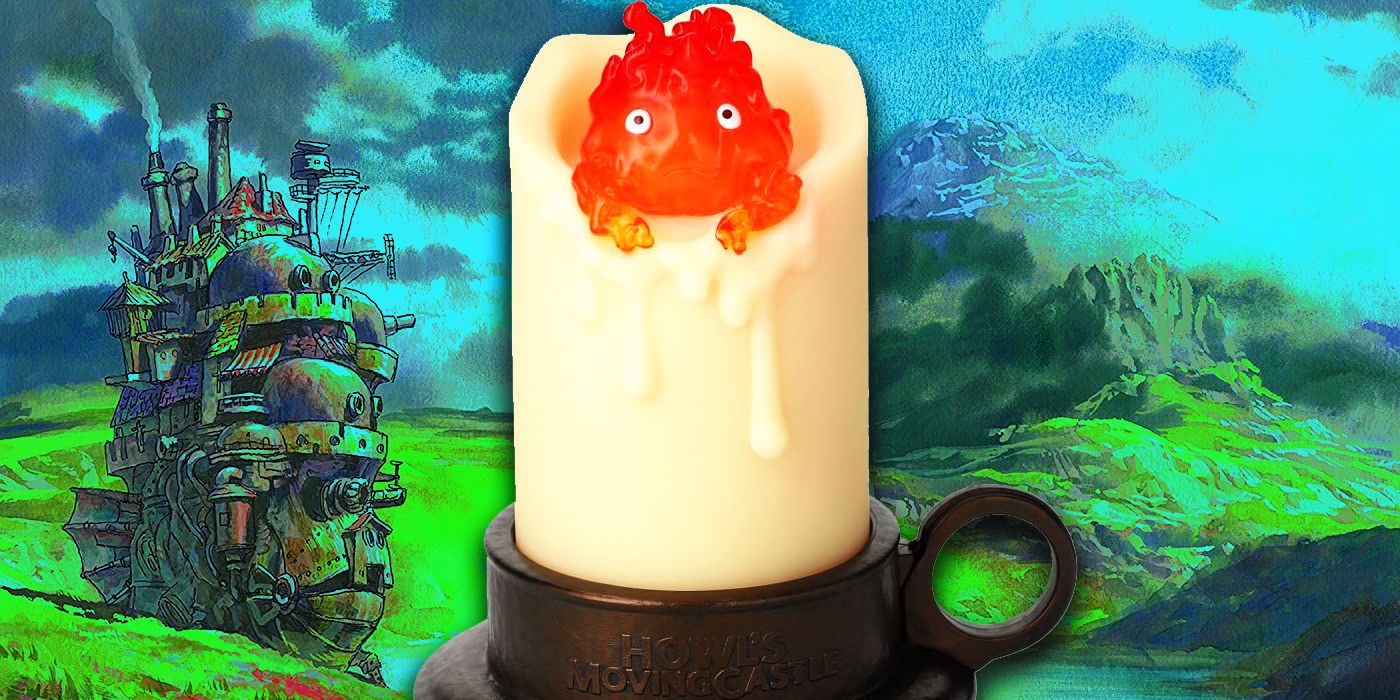 Studio Ghibli's Howl's Moving Castle Calcifer Candle Figure Returns to Official Store