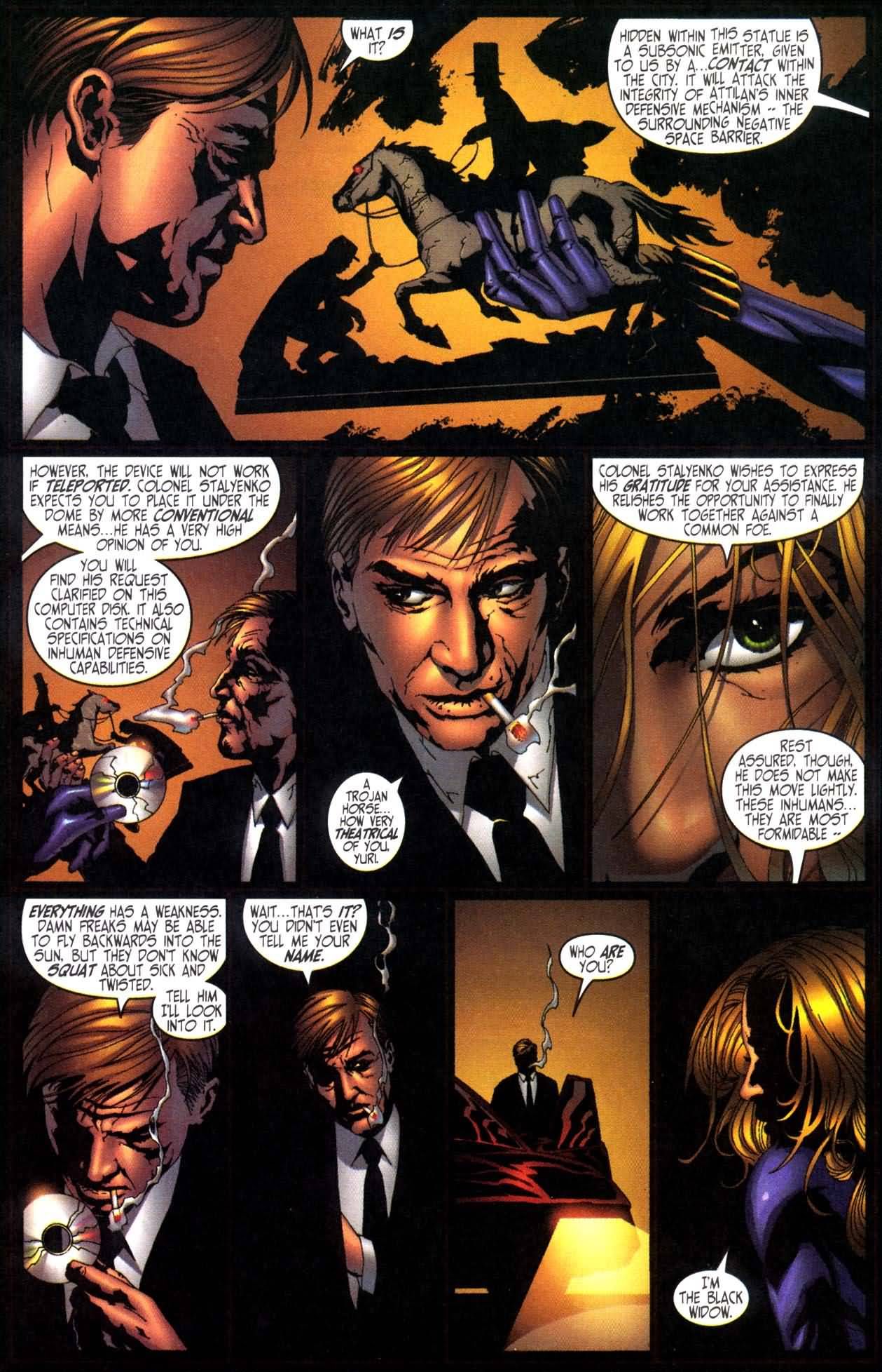 25 Years Ago, the Red Room Was Introduced in Black Widow's First Series