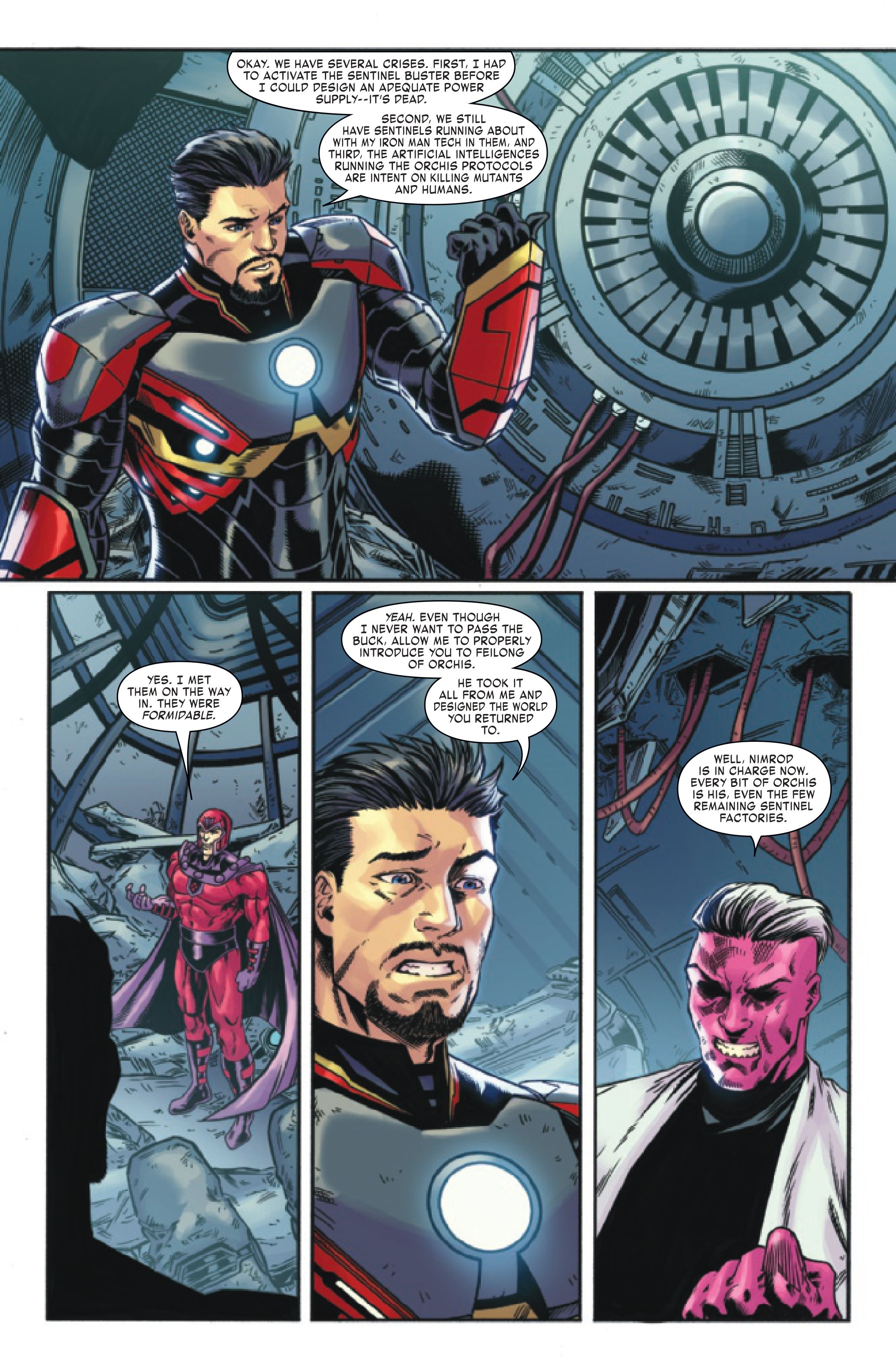 EXCLUSIVE: Iron Man and Magneto Team With a Villain to Combat the Fall of X