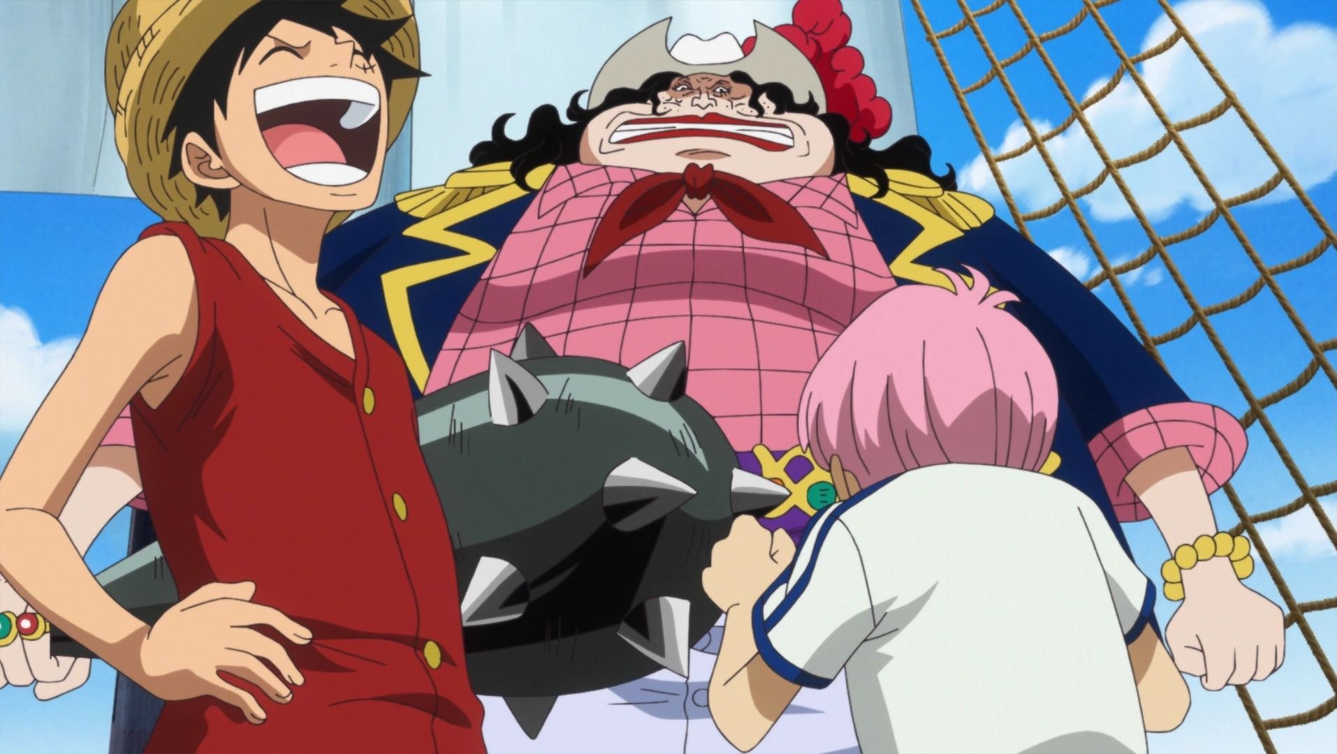 Официальный аниматор One Piece выпускает эпические иллюстрации Гарпа и Коби — за несколько месяцев до выхода эпизода в эфир