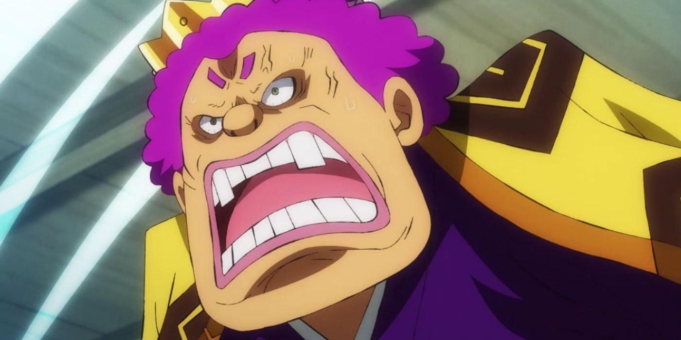 Kurozumi Orochi talks angrily in his youth in One Piece