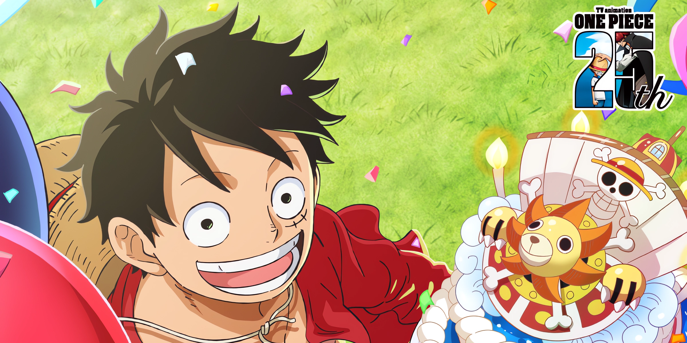 Luffy's birthday and Toei Animation's One Piece 25th anniversary