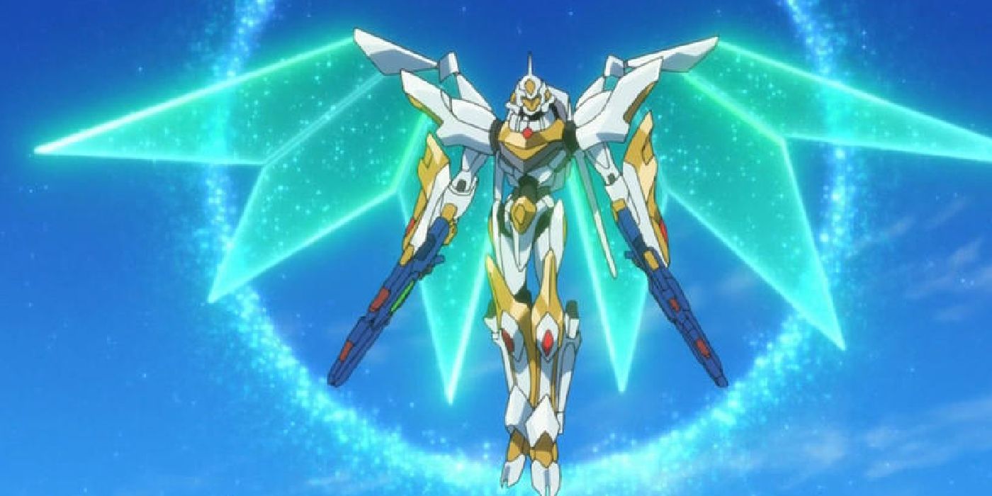 Lancelot flies - Code Geass