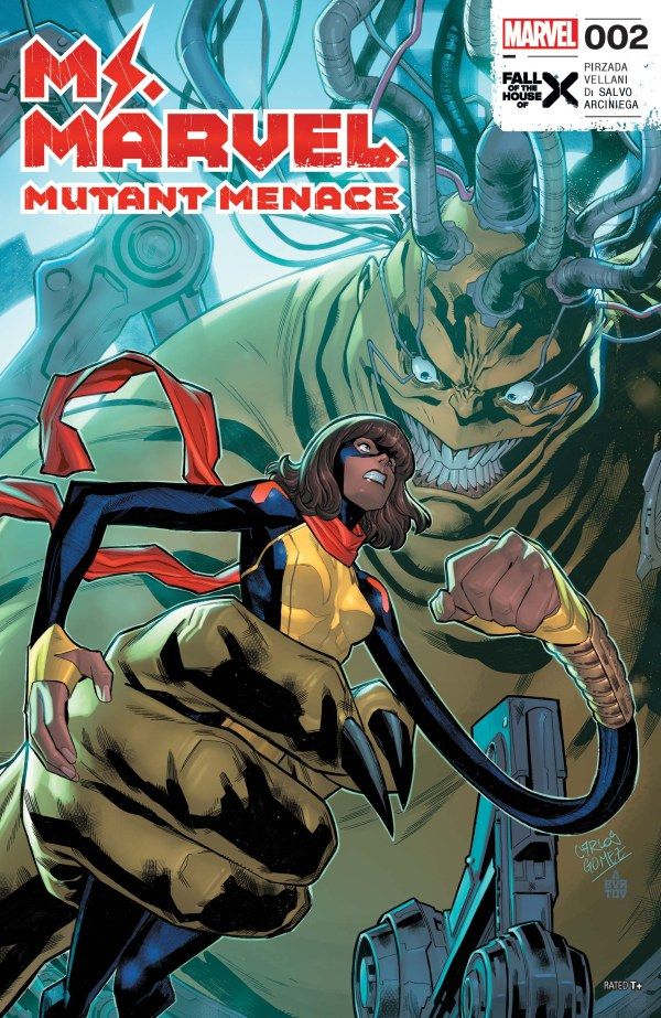 Ms. Marvel: Mutant Menace #2 cover.