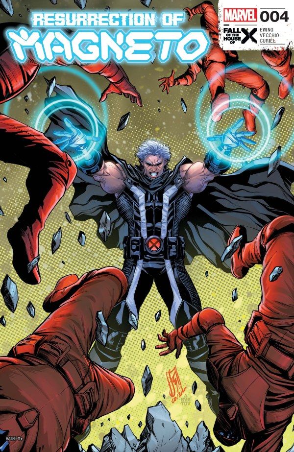 Resurrection of Magneto #4 cover.