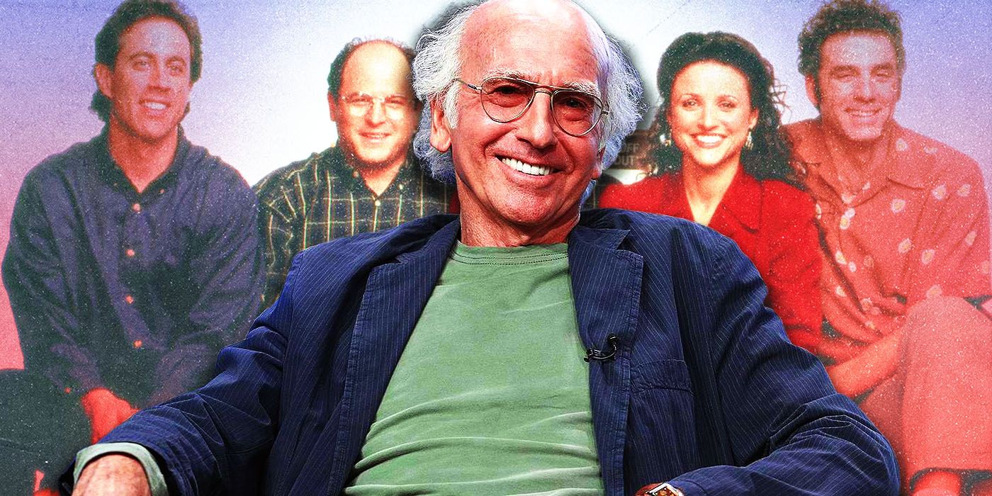 Larry David and Seinfeld Cast