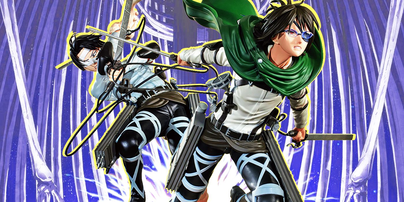 Attack on Titan Gets New Levi and Hange Bandai Figure Release From the Rumbling