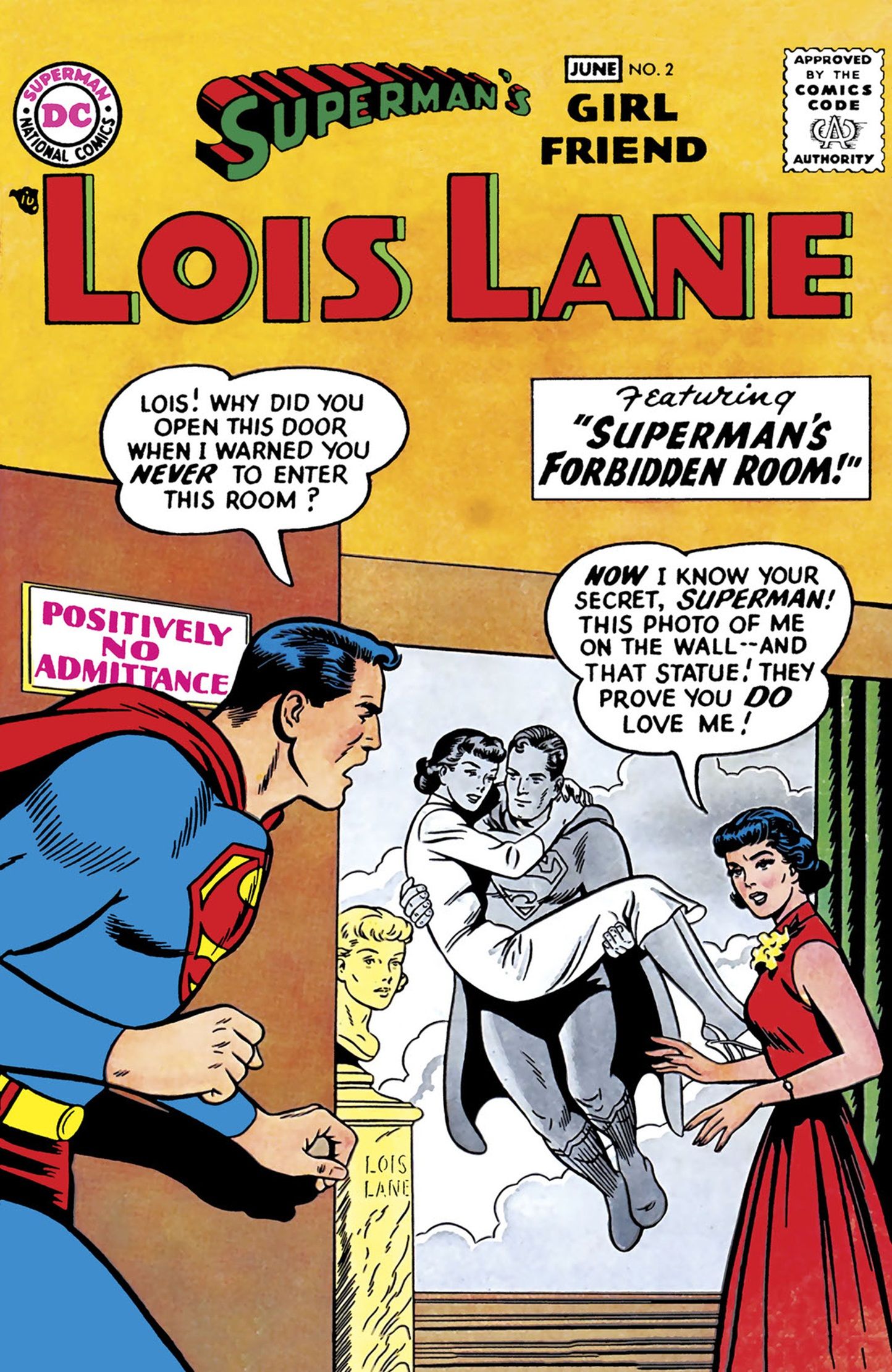 Lois Lane discovers a hidden room