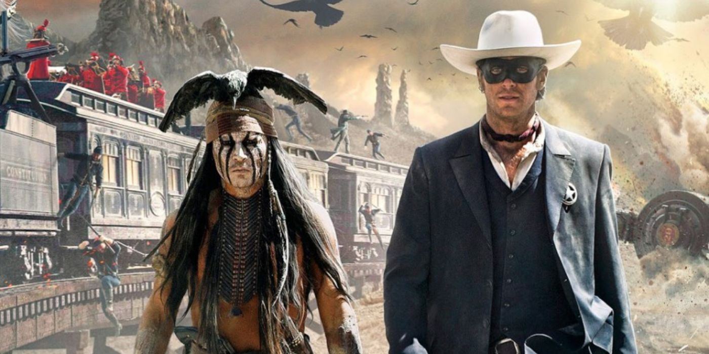 A promo image from Disney's 2013 Lone Ranger film.